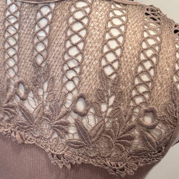 Southern Fried Chics Lace Trim Sleeveless Dress Size Medium - Picture 8 of 11